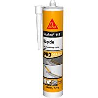 Sikaflex 143 - Pegamento rápido de agarre rápido con sujeción inmediata muy alto interior y exterior- 290 ml- color…